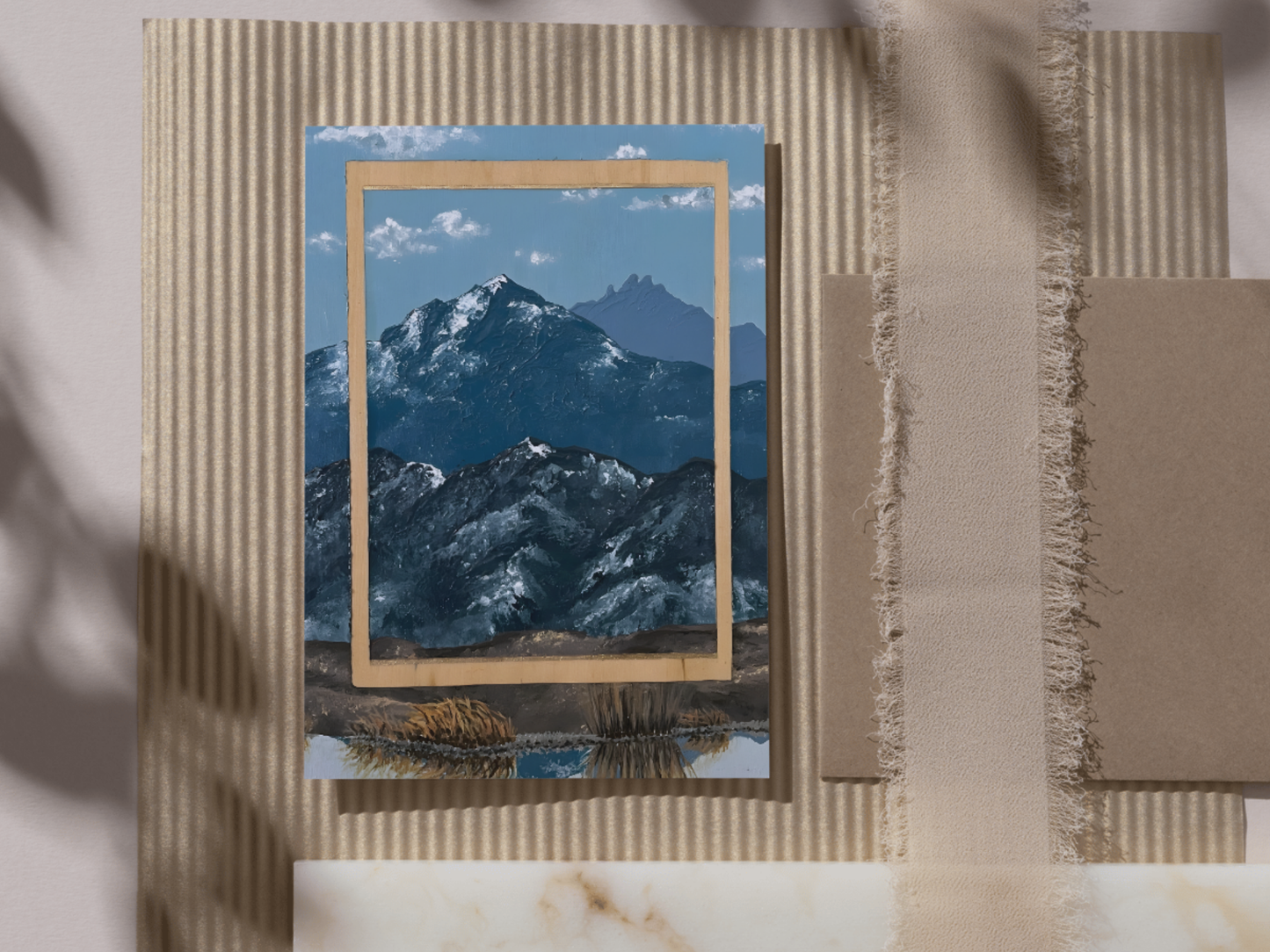 Blank Note Card - Blacktooth Peak