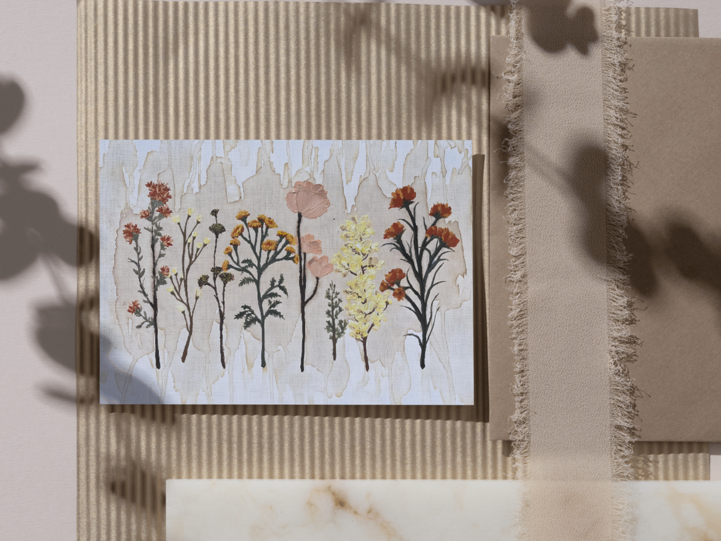 Blank Note Card - Tansy Hills